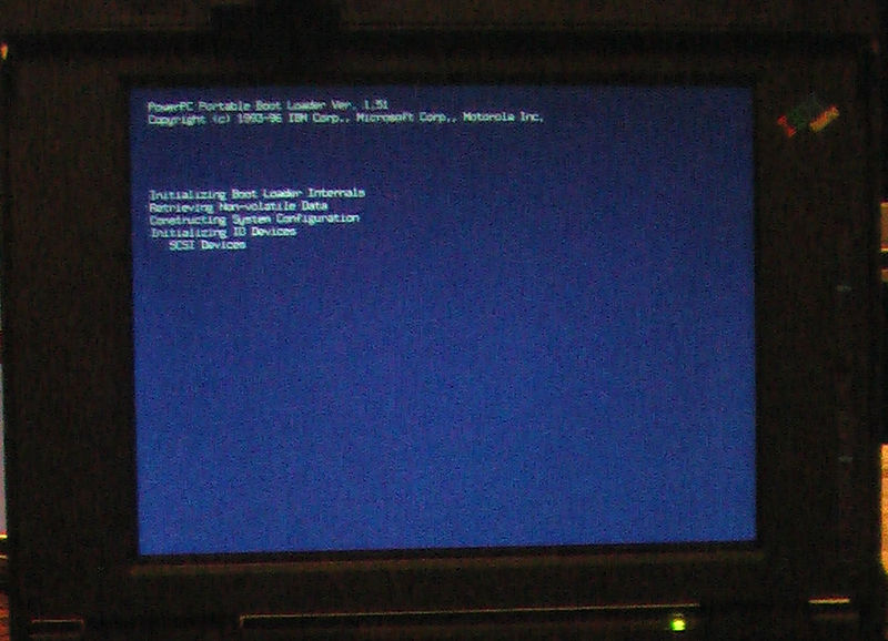 IBM ThinkPad 850. ARC ? загрузчик ''загрузчика'' ОС